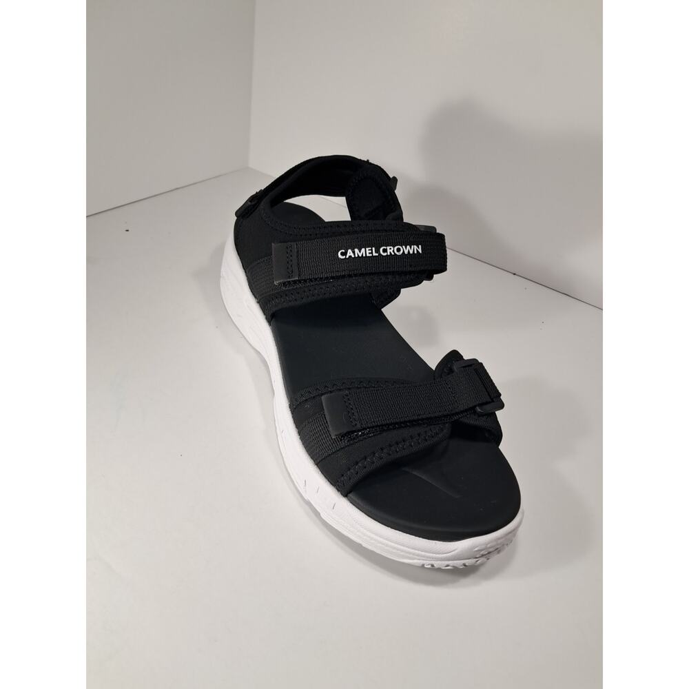 CAMEL CROWN Hiking Sport Sandals Black Men's Size 9.5